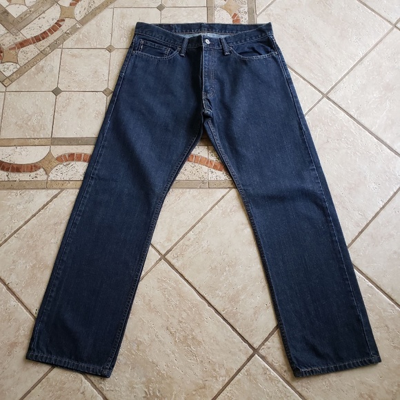 LEVI'S MEN'S 514 STRAIGHT JEANS:PRE-OWNED 34 X 30 (PAIR #2) - Picture 5 of 14